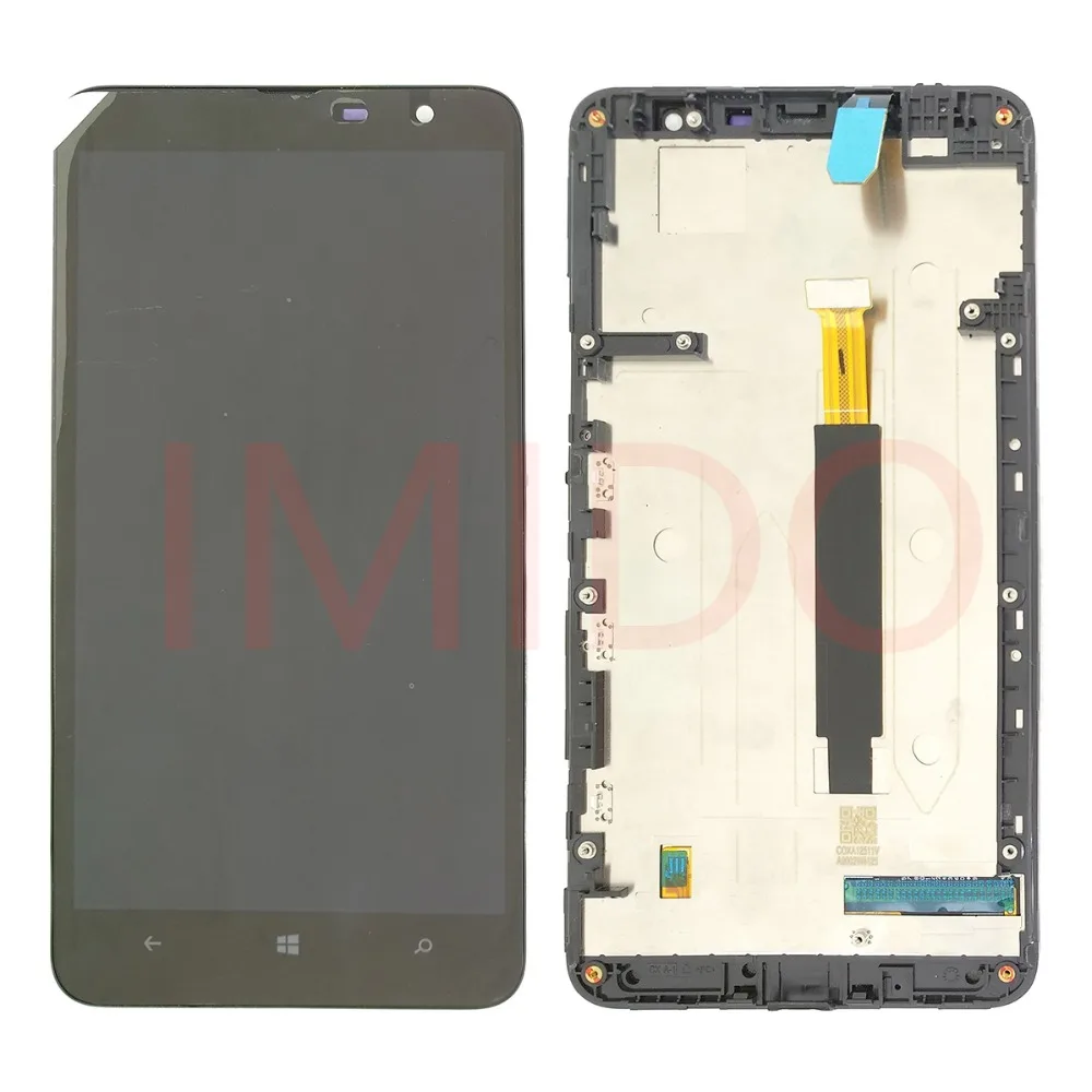 Для Nokia Lumia 1320 RM 996 ЖК дисплей + кодирующий преобразователь сенсорного экрана в