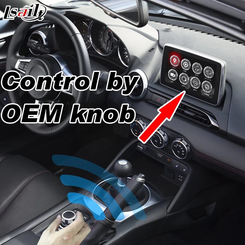Android 7 1 gps-навигатор для Mazda CX-5 MX-5 CX-9 2014-2019 мультимедийный интерфейс видео с
