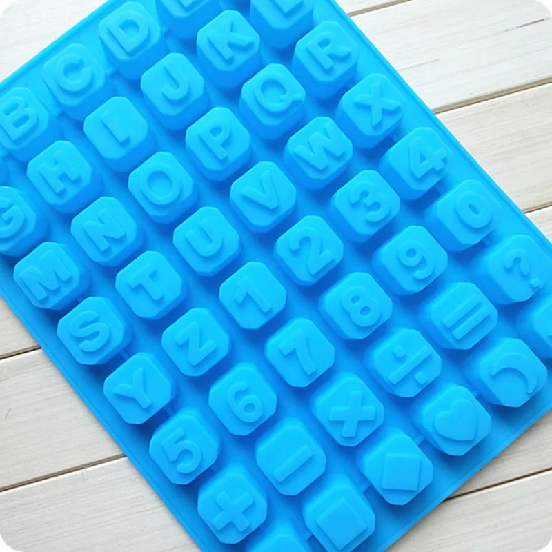 НОВЫЙ Английский алфавит и арабские цифры в форме DIY 3D шоколада печенья льда