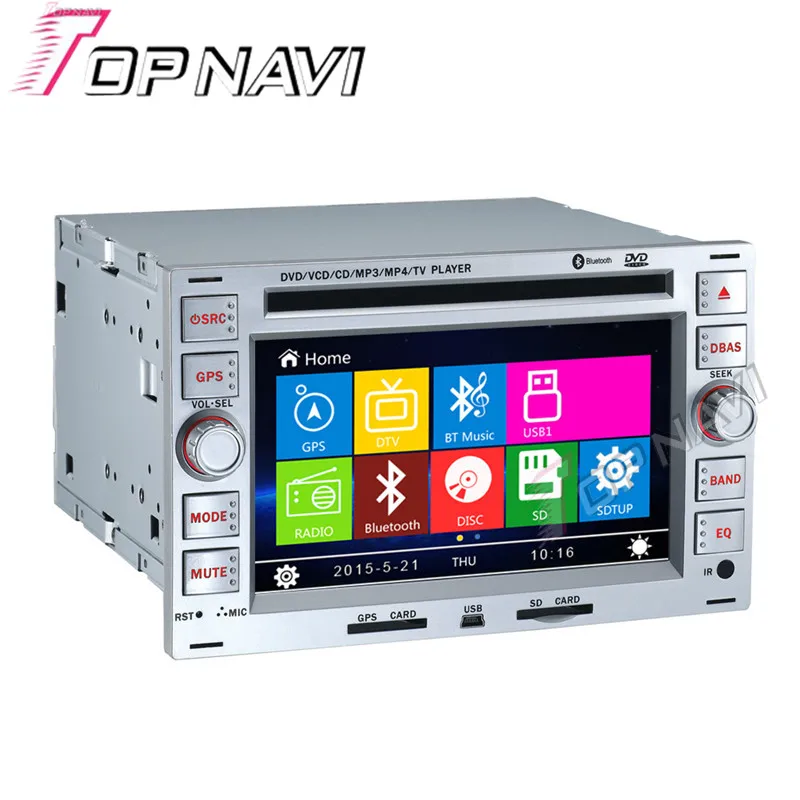 Автомобильная Мультимедийная система Topnavi DVD-плеер GPS для VW Passat/Polo/Golf 6 дюймов Wince |