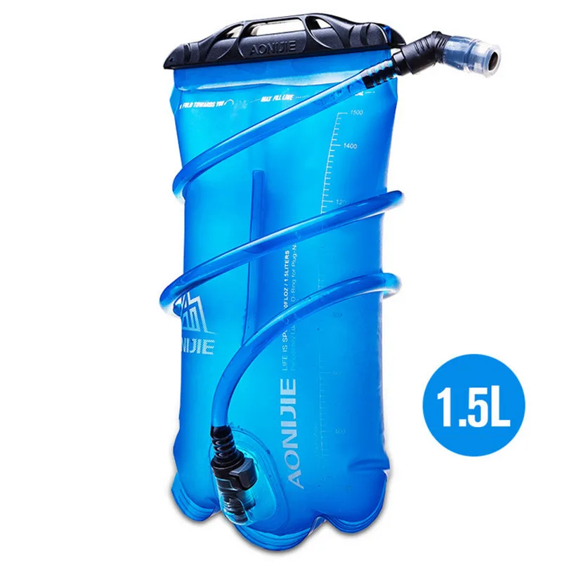 AONIJIE 1.5L 2L 3L прочный бегущий складной силиконовый мягкий мешок для воды портативный для улицы спортивный походная сумка для воды