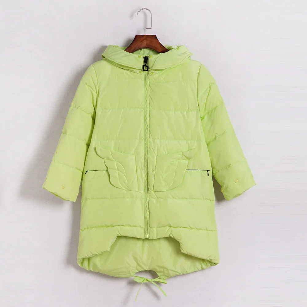 CIVICHIC Лидер продаж в Корейском стиле зимняя накидка с капюшоном куртка пуховик