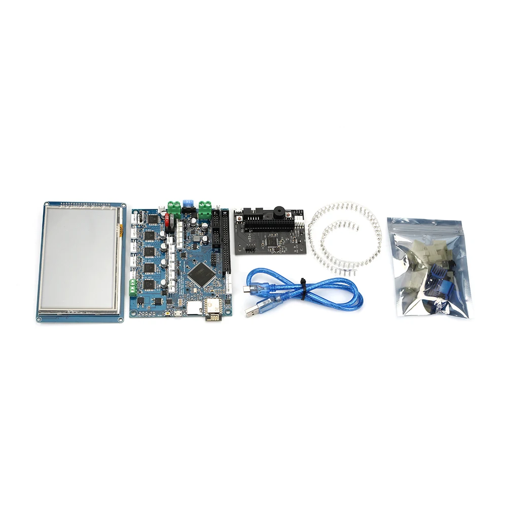 Duet 2 Wifi V1.04 клонированный DuetWifi Расширенный 32 бит электронный с 4," 5" " панелью сенсорный экран контроллер для BLV MGN Cube