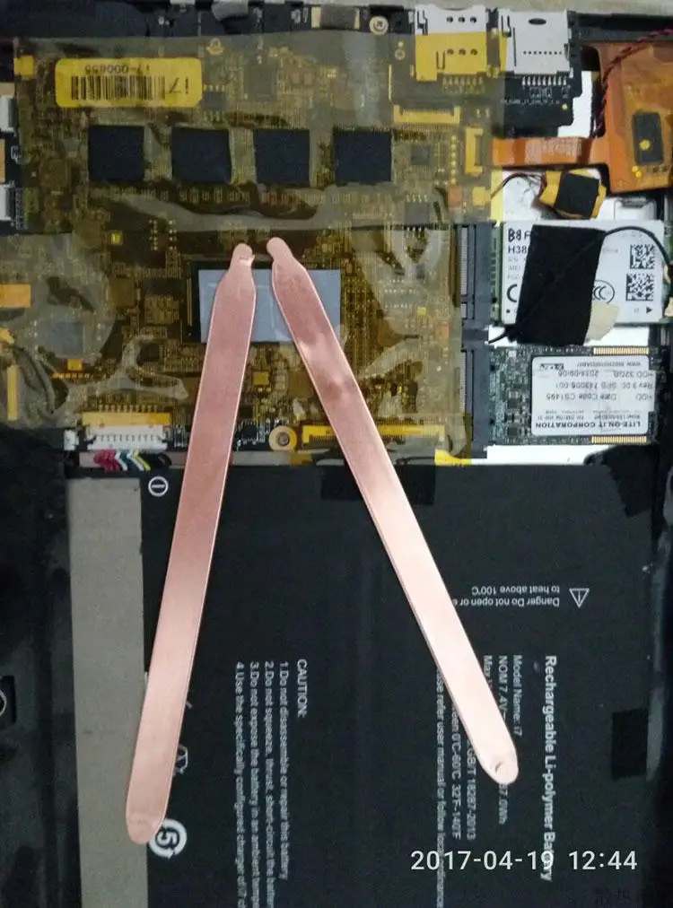 11*3*100 мм-280 мм DIY ноутбук процессор GPU видеокарта плоская медная тепловая трубка супер радиатор кулер эффективная охлаждающая трубка