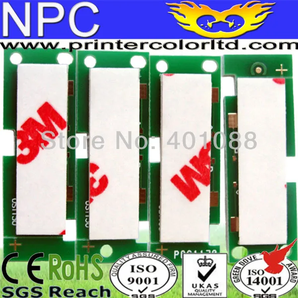 Совместимый Q3960A Q3961A Q3962A Q3963A Q3964A чип тонера барабанный для HP LaserJet 2550 2550l 2550n 2800 2820