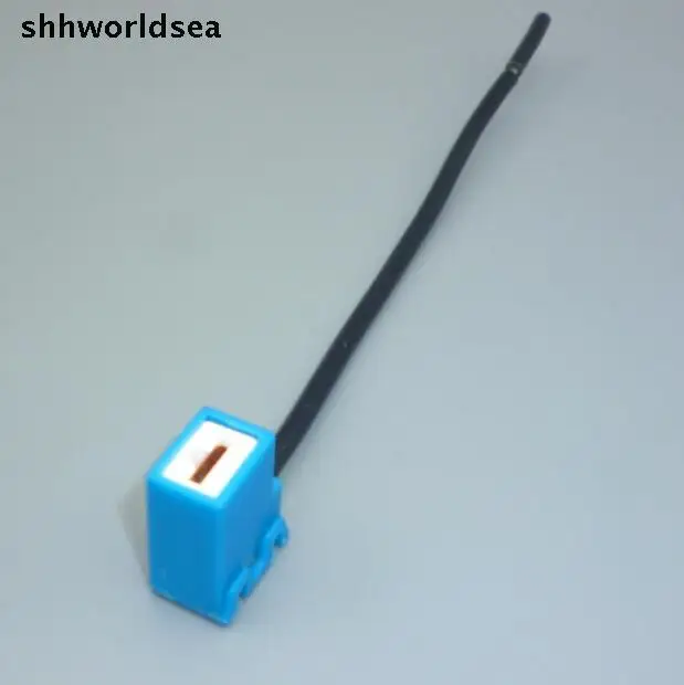 Shhworldsea Бесплатная доставка H1 H3 женский керамический штекер 50 шт. автомобильный