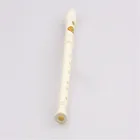 Детский музыкальный инструмент, белая пластиковая флейта, подарок на день рождения, свадьбу, кларнет
