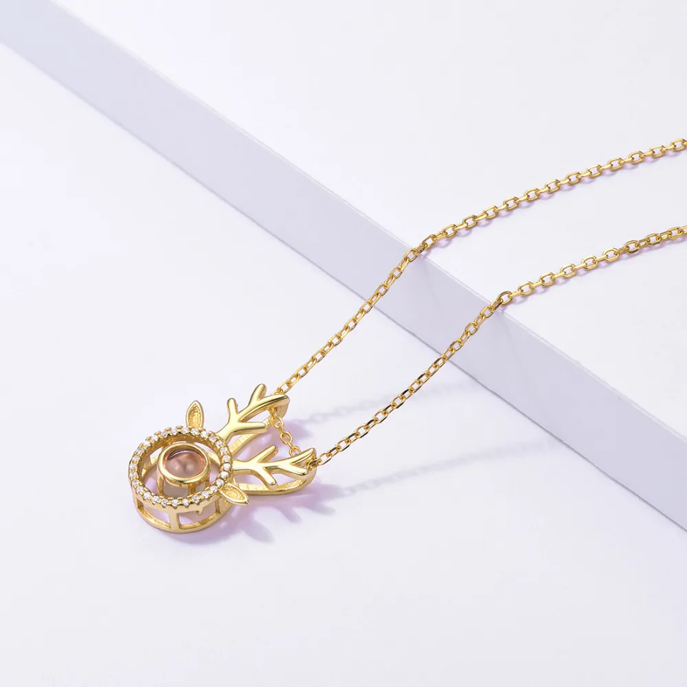 925 пробы Серебряное ожерелье с сердечками Kpop ювелирное изделие на заказ