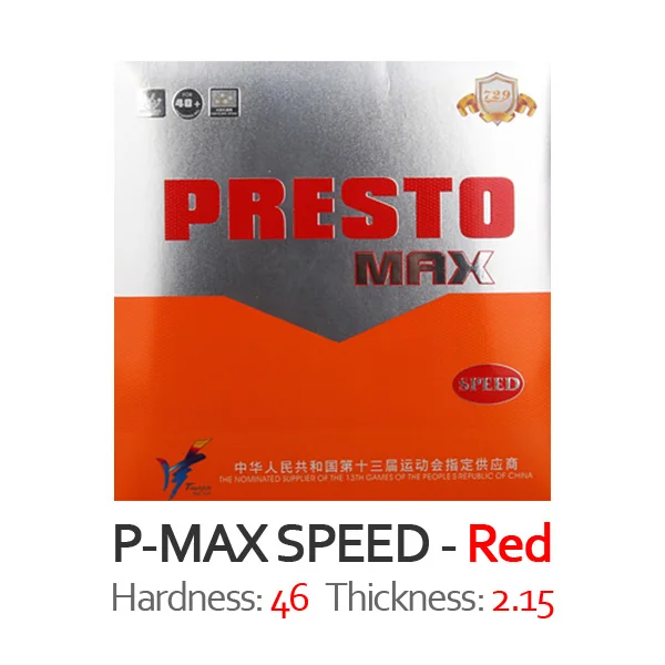 MAX SPEED Red Дружба 729 PRESTO Макс спин/скорость(не липкая Резина+ макропористая губка) Настольный теннис резиновая губка для пинг-понга - Цвет: MAX SPEED Red
