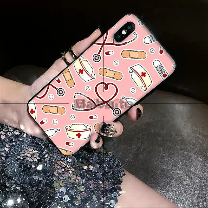 Babaite медицинский чехол для iPhone 8 7 6 6S Plus 5 5S SE XR X XS MAX | Мобильные телефоны и