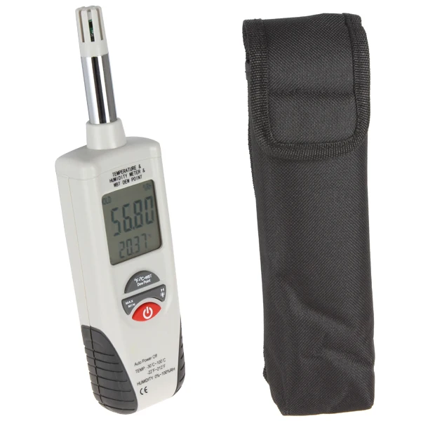 Multi-function Digital LCD Display Humidity & Temperature Meter Hygrometer Thermometer With Wet Bulb / Dew Point | Инструменты
