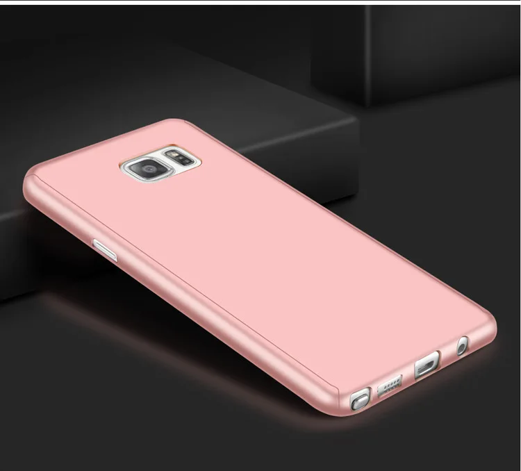 Роскошный Гибридный чехол на 360 градусов Жесткий Чехол для Samsung Galaxy J3 J5 J7 J6 A3 A5 A7 A9 J8
