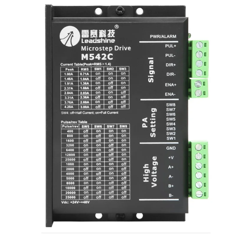 ЧПУ mach3 USB 4 осевой комплект шт. драйвер M542C + DDCS V3.1 контроллер источник