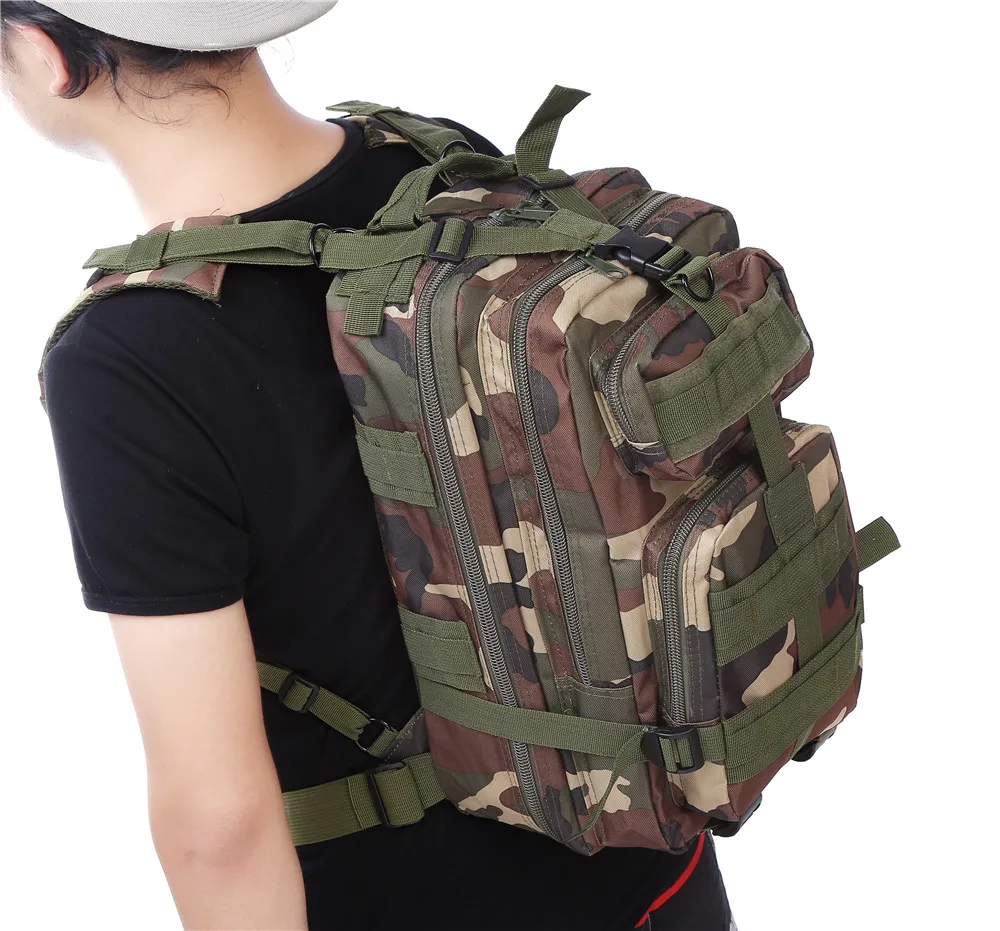 

30L Unisex Outdoor Sport Military Tactical Backpack Camping Hiking Bag Rucksacks Travel Mountaineering Outdoor Climbing Bag 2020