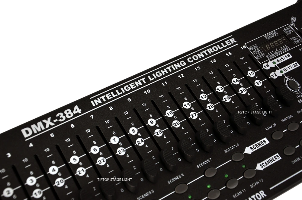 TIPTOP сценический свет DMX 384 каналов осветительная консоль для DJ Pro световой