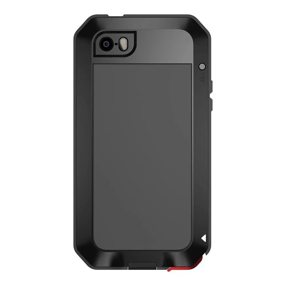 Чехол для iPhone 5/5S/SE погодозащищенный ударопрочный пылезащитный Алюминиевый