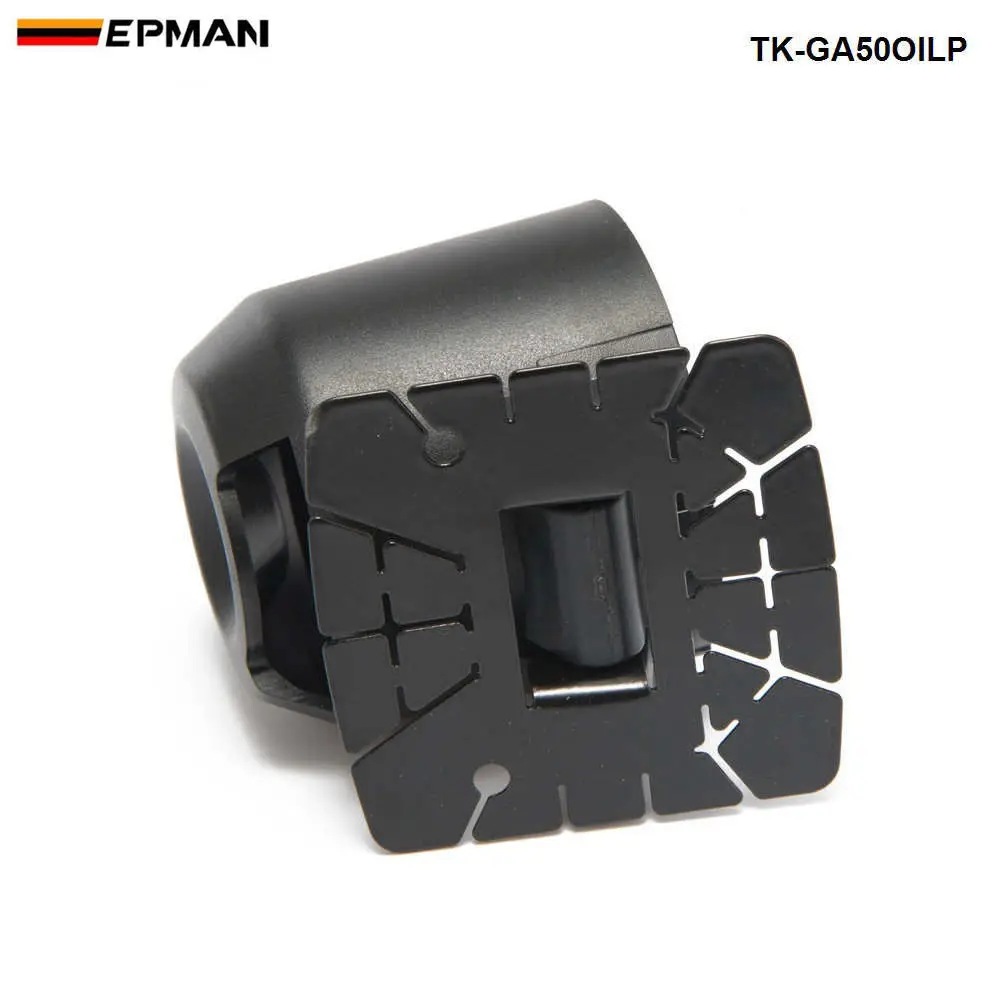 Новинка 2015 EPman racing 52 мм дымчатый светодиодный измеритель давления масла Psi/bar с