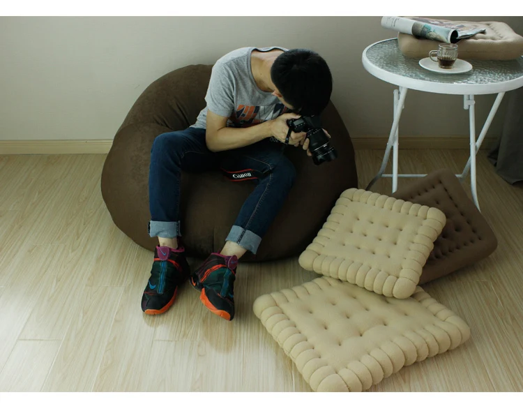 Мультяшная Подушка печенье Рождественский подарок для стула диванная подушка