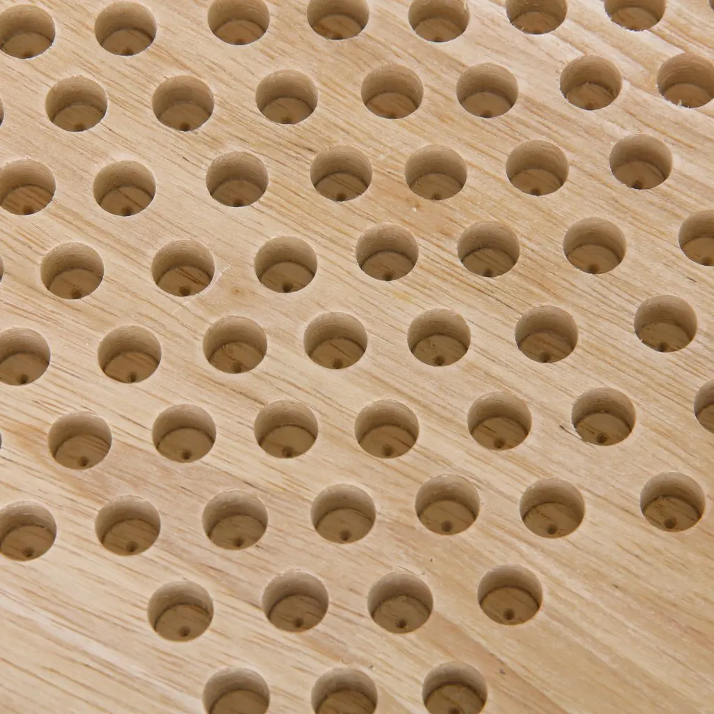 

MACH Traditional Hexagon Wooden Chinese Checkers Family Game Set