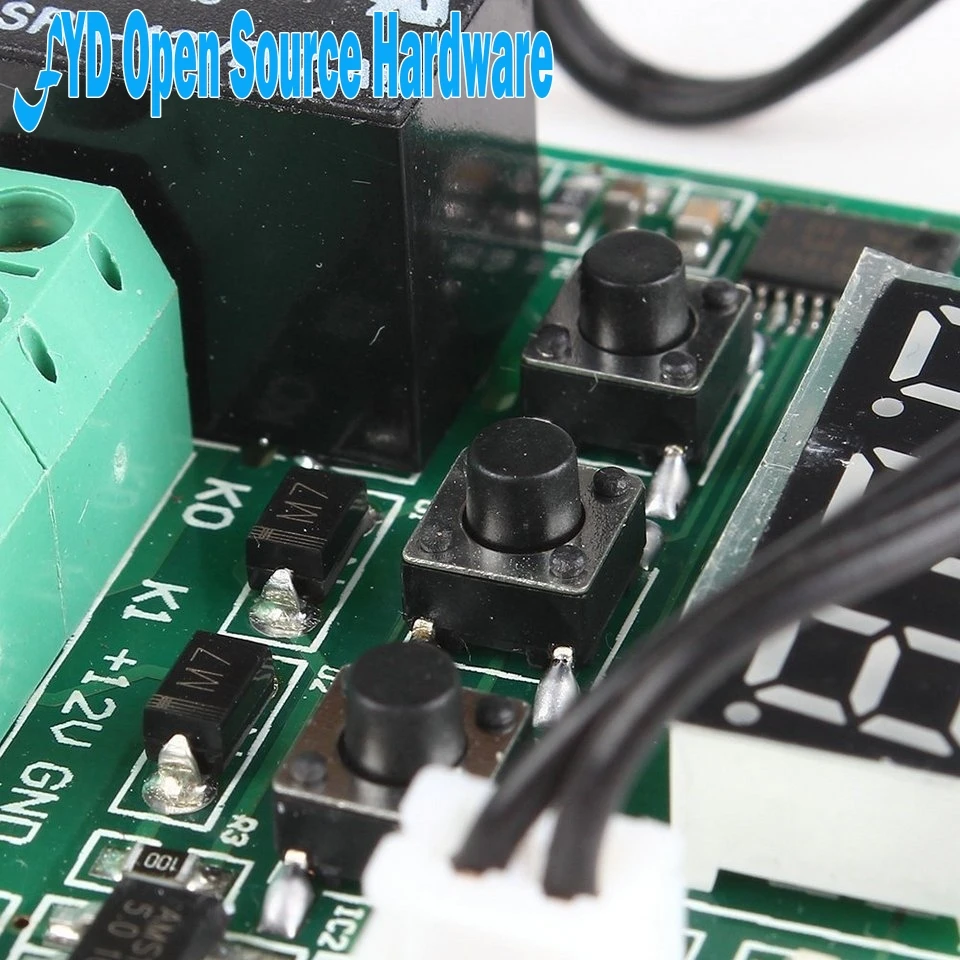 Контроллер температуры W1209 инкубационный термостат регулятор переключатель