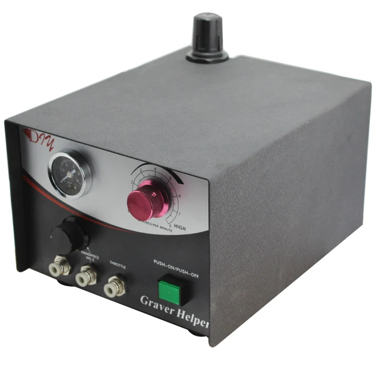 Двухсторонний пневматический гравировальный станок с рукояткой две работы|handle