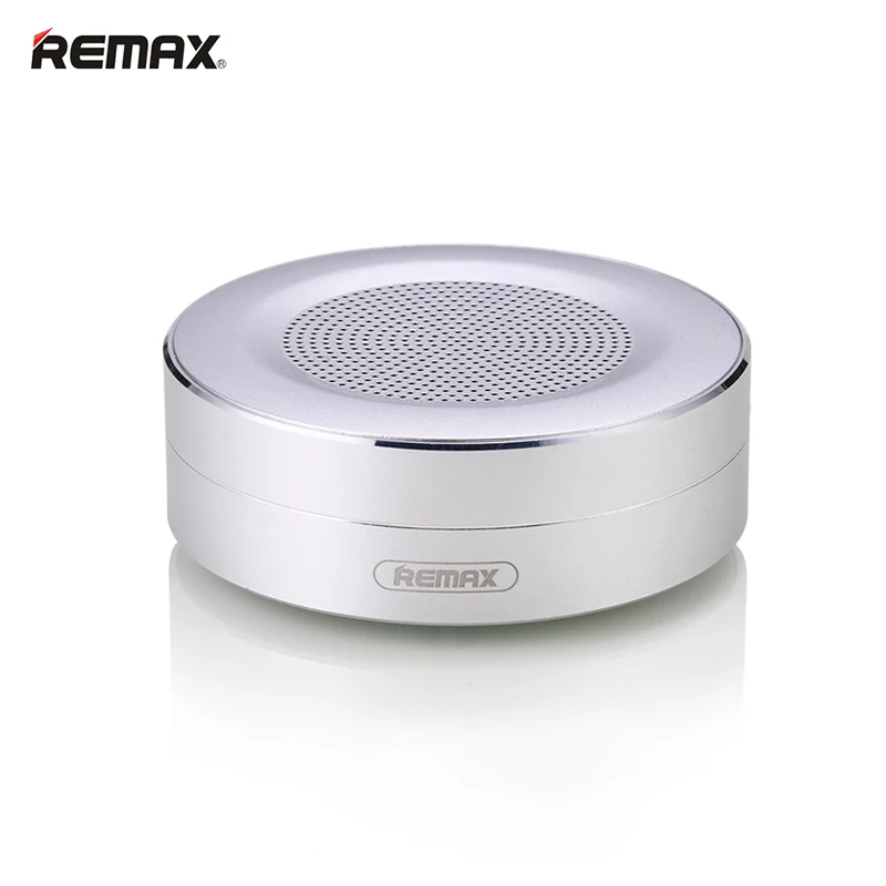 Беспроводная bluetooth колонка Remax портативная металлическая мини звуковая коробка с