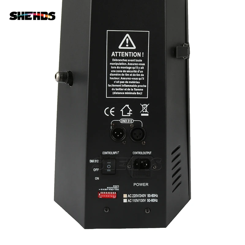 Шестиугольная пламенная машина 200 Вт DMX512 сценический пламенный проектор хорошо