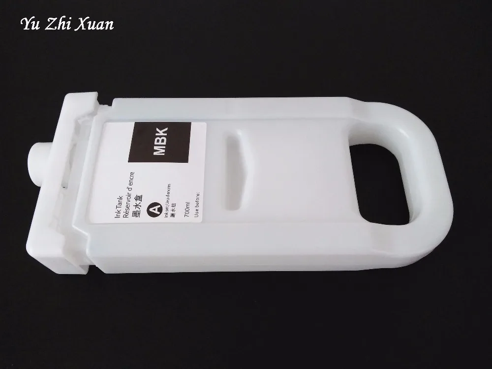 12 шт. PFI 1700 набор чернил для заправки картриджа для Canon PRO 2000 PRO 4000 чернильный картридж PFI 1100 PFI 1300 PFI 1700 PFI 700 картридж для принтера мл