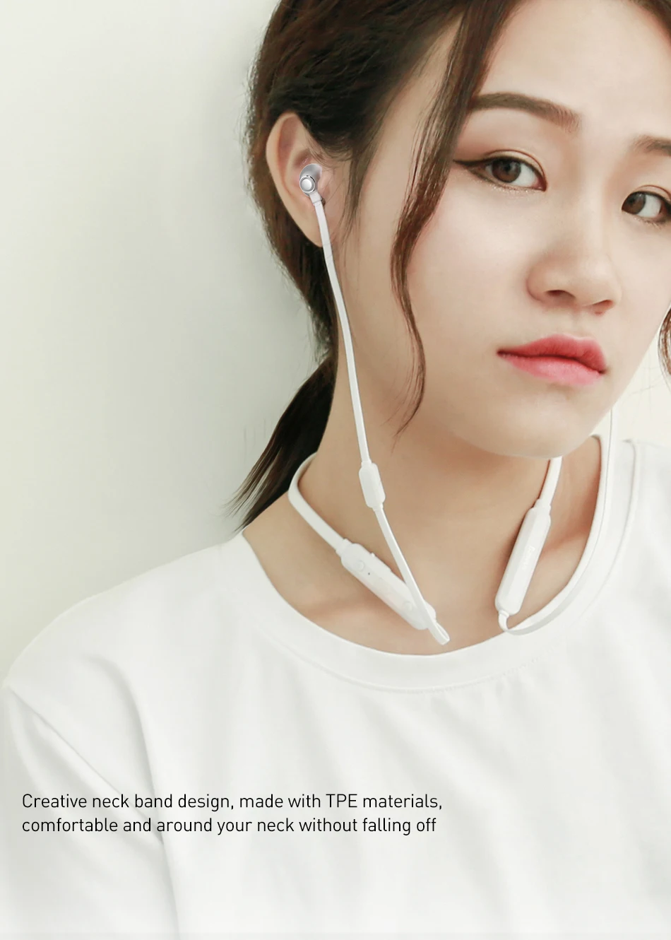 Baseus S11A Bluetooth наушники, беспроводные наушники, гарнитура, шейные спортивные наушники, auriculares для iPhone, Xiaomi, наушники с микрофоном
