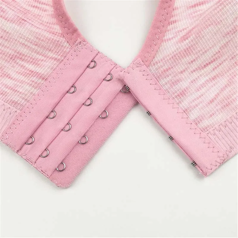 Женский беспроводной бюстгальтер плюс размер 38-44 B C чашка женское белье