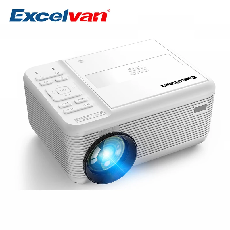 MAX 1080 P 1920 P DVD проектор светодио дный LED ТВ Портативный HD мультимедийный проектор дома кино поддержка DVD/VCD/CD диск функция с USB TF HDMI AV