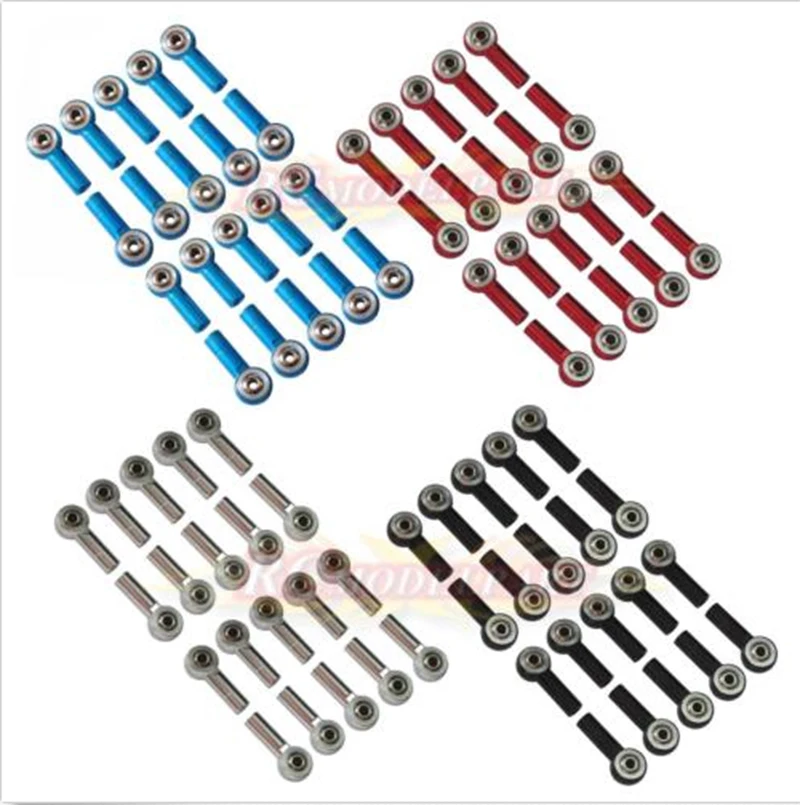 

20pcs Aluminum M3 Link Rod End Ball Joint CW CCW for 1/10 RC Car Crawler Buggy