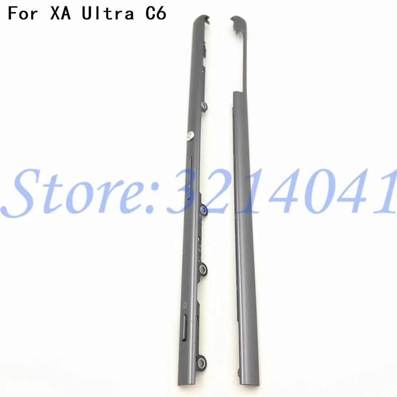 

Original Metal Side Part Sidebar Of Middle Frame Chassis Bezel For Sony Xperia XA Ultra C6 F3211 F3212 F3213 F3215 F3216 6inch