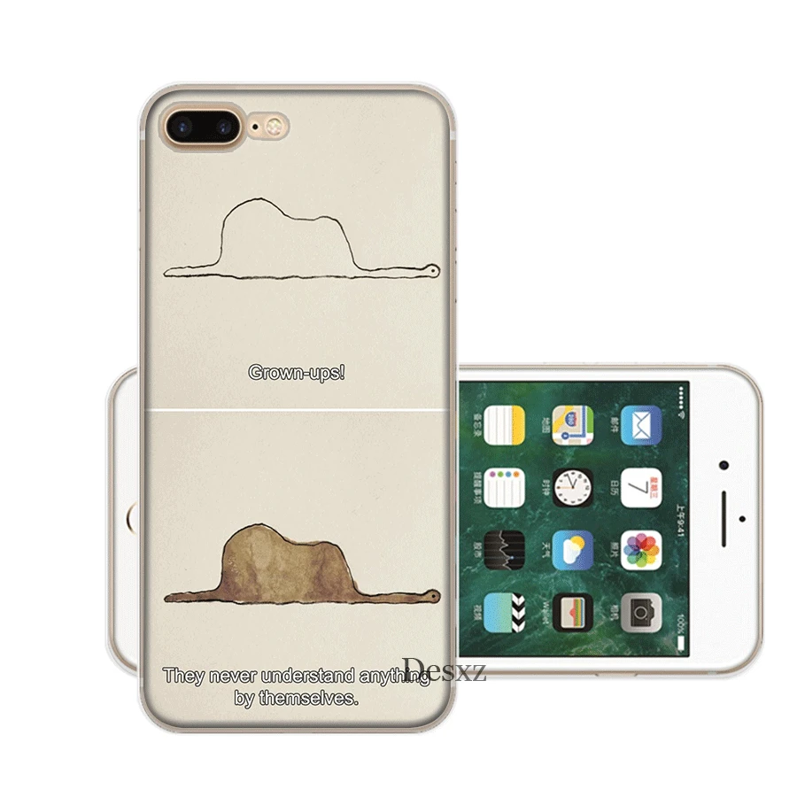 Чехол для мобильного телефона Desxz Little Prince iPhone 6 6s 7 8 Plus 11 Pro X XS Max 5 5S SE |