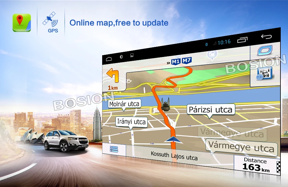 800*480 2Din четырехъядерный процессор 1,2 GHz cpu 2GB rom 16G Flash Android 7,1 автомобильный DVD gps навигационный плеер стерео радио 2 Din универсальный