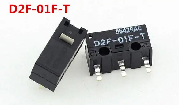 Новый переключатель микропереключатель для мыши D2F01FT DIP3 20 шт./лот | Обустройство