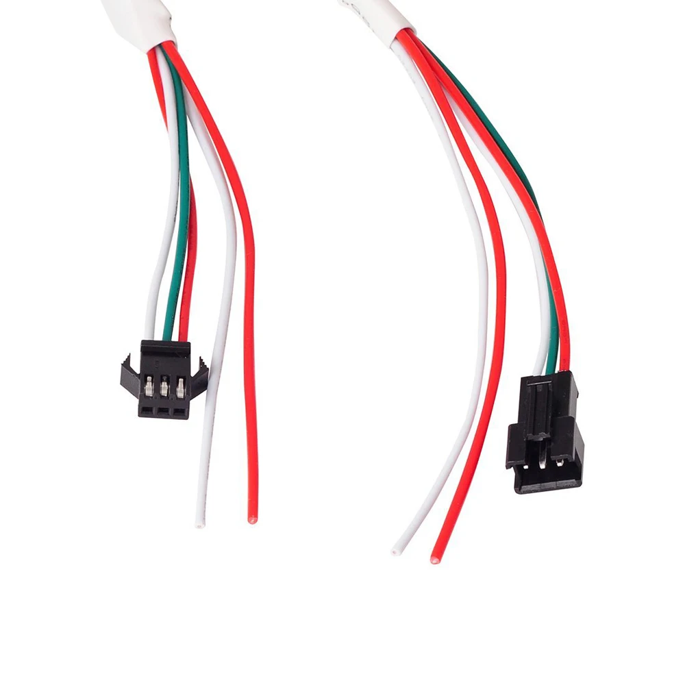 Светодиодная лента WS2811 IC DC12V программируемая Адресуемая 60 пикселей RGB 5050 SMD умная