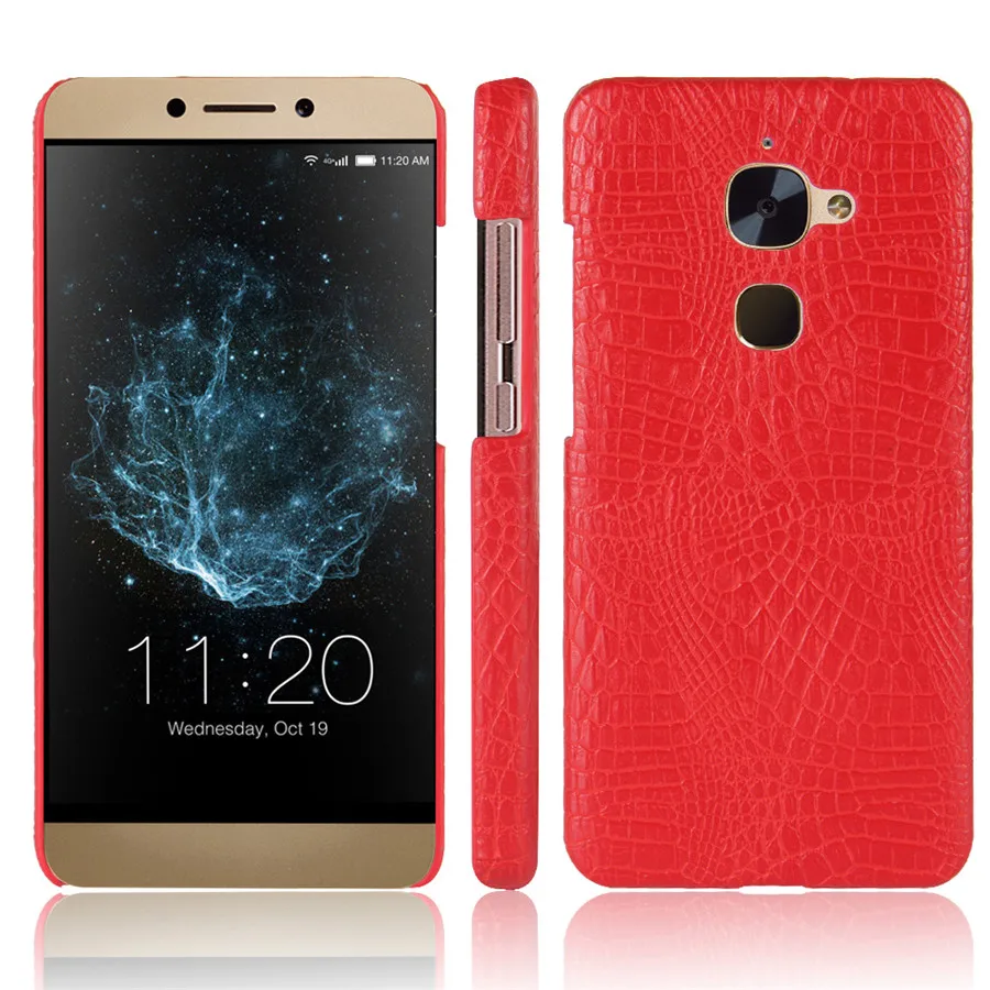 HOTSWEI Case For LeEco Le 2 Pro S3 X520 X526 X522 X620 X626 X622 Cases Luxury Crocodile Leather Skin Protective Cover Fundas |