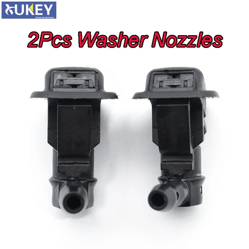 

Xukey Front Windshield Wiper Washer Jet Nozzles Set 2Pcs For Jeep Wrangler JK 2018 2017 2016 2015 2014 2013 68164356AB