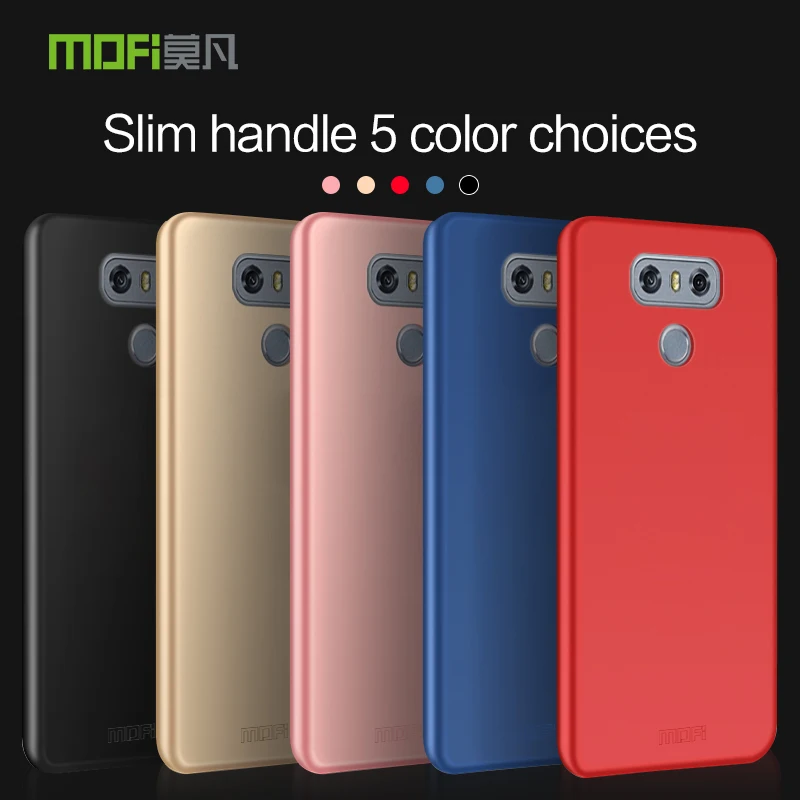 Оригинальный бренд Mofi для lg g6 чехол силиконовый Жесткий PC задняя крышка s 5 7