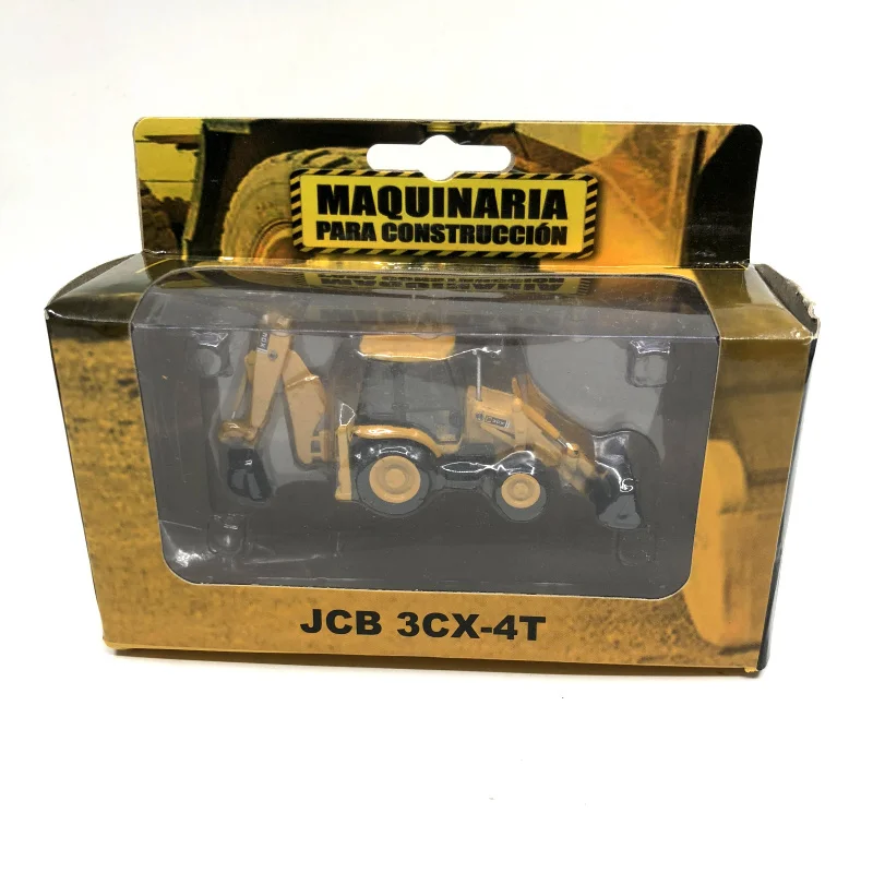 Специальный Литой Сплав 1: 87 Jcb3cx-4 t экскаватор-погрузчик сплав инженерный автомобиль салон девушка Тип детские игрушки