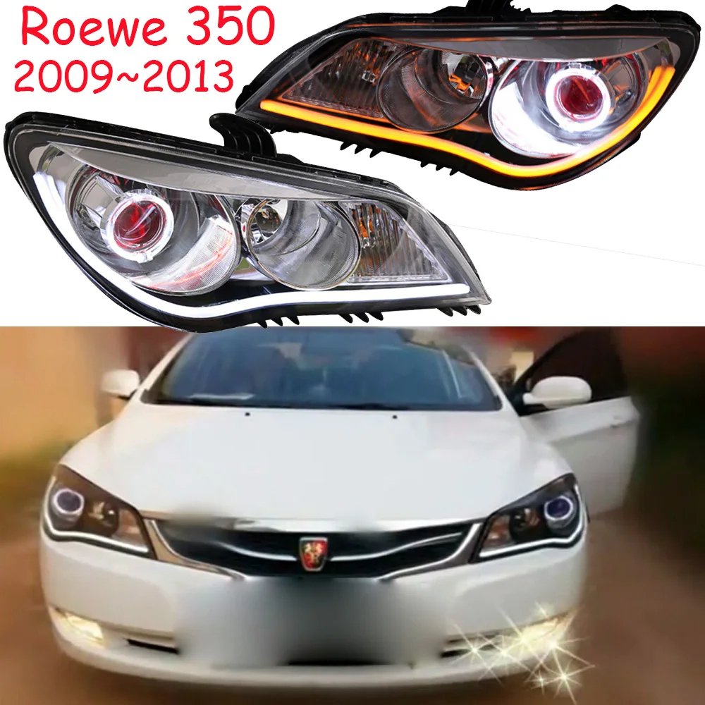 HID автостайлинг Roewe 350 головной свет 2009 ~ 2015 Бесплатная доставка! противотуманная фара хром светодиодный RX5 750