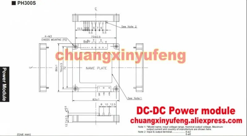 PH300S280-5 LAMBDA DC module DC-DC Power DC280V-5V250W 50A converter | Электроника