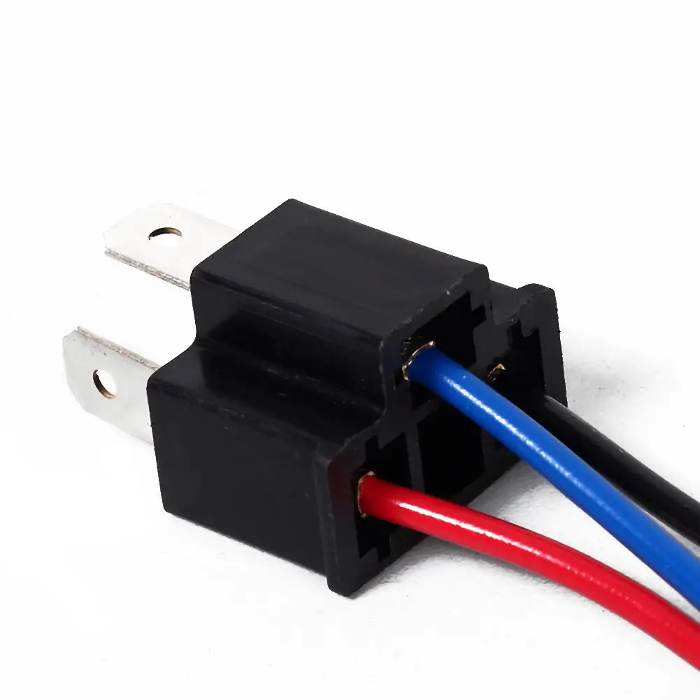 2 шт. H4 фара мужской головной переходник с удлинителем лампочка розетка проводом