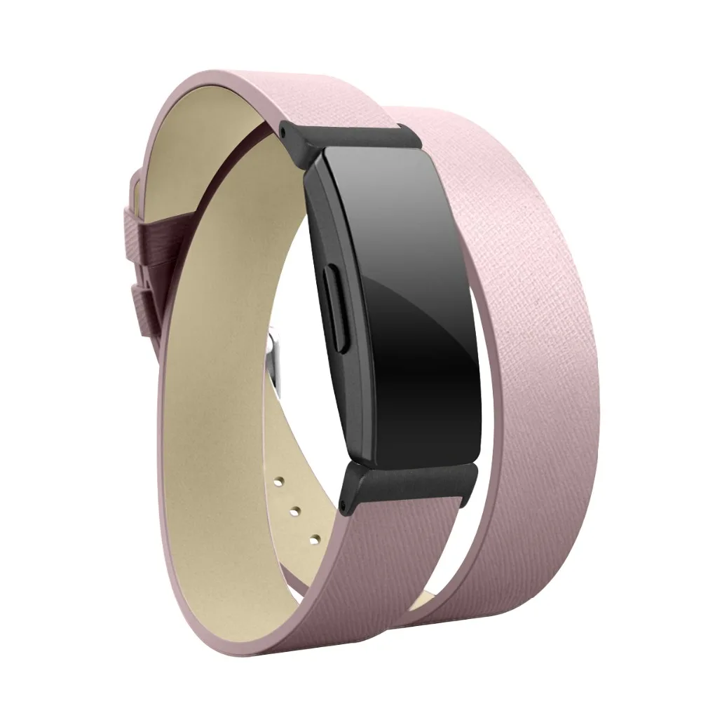 Сменный ремешок из натуральной кожи, Браслет для Fitbit inspire/inspire HR sport, Смарт-часы, аксессуары для женщин