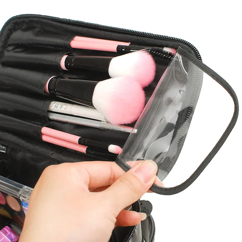 Профессиональные косметички для женщин водонепроницаемые Несессер косметики