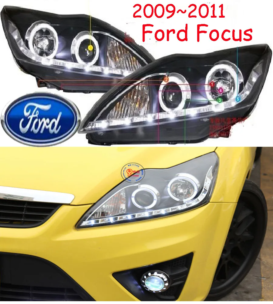 2009 ~ 2011/2012 Y автомобильный bumer передний свет для Ford Focus передние фары автомобильные