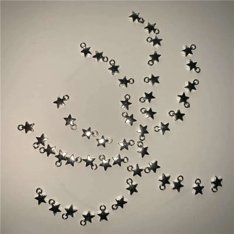 1 шт. античное покрытие цветные звезды цинковая ткань подходящая для DIY