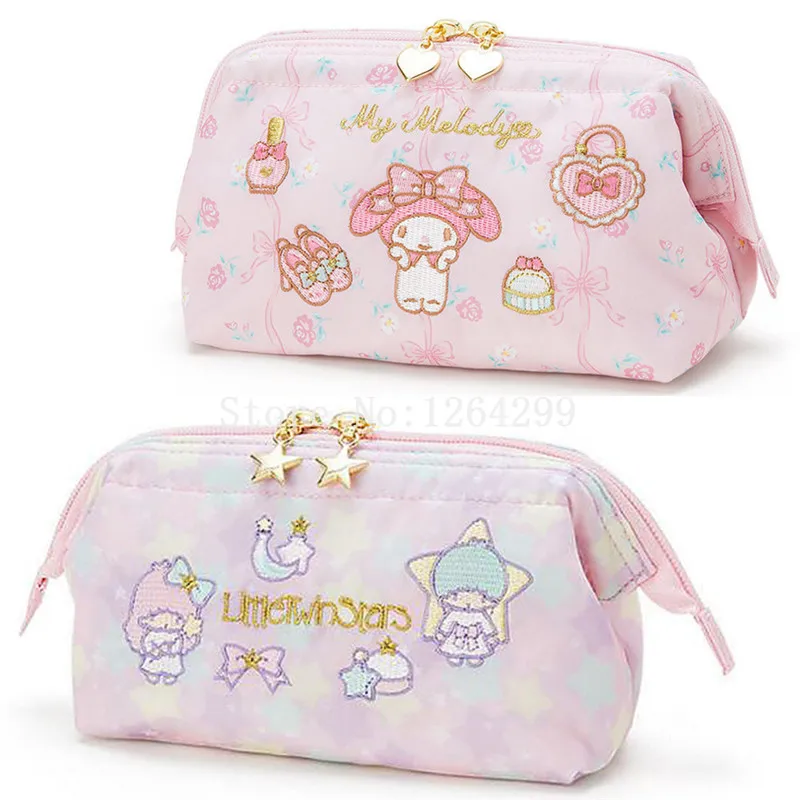 Новые модные нейлоновые косметички для девочек My Melody Little Twin Stars, чехлы для детских подарков