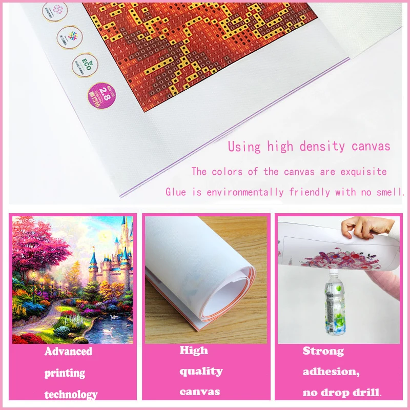 Алмазная 5D Вышивка сделай сам с рисунком зонтика красного сердца для влюбленных